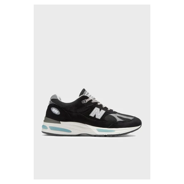 New Balance 991 U991BK2 Siyah Spor Ayakkabı - Görsel 8