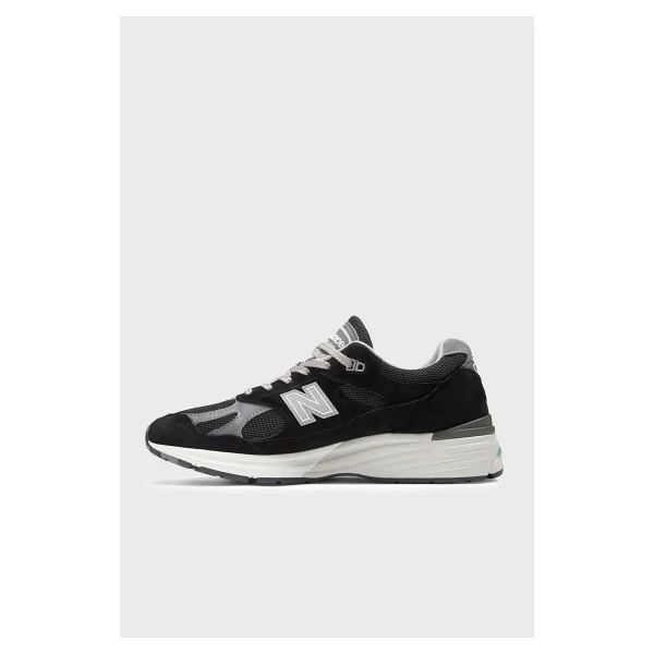 New Balance 991 U991BK2 Siyah Spor Ayakkabı - Görsel 2