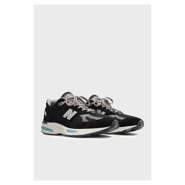 New Balance 991 U991BK2 Siyah Spor Ayakkabı - Görsel 3