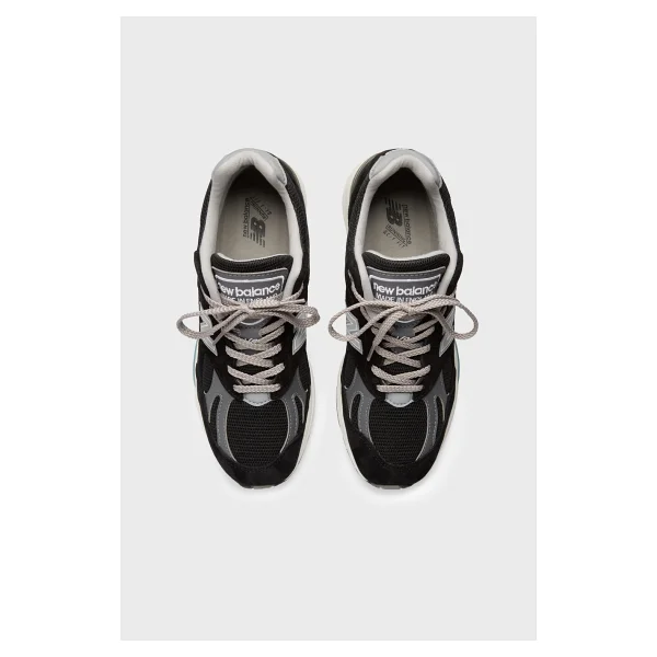 New Balance 991 U991BK2 Siyah Spor Ayakkabı - Görsel 4
