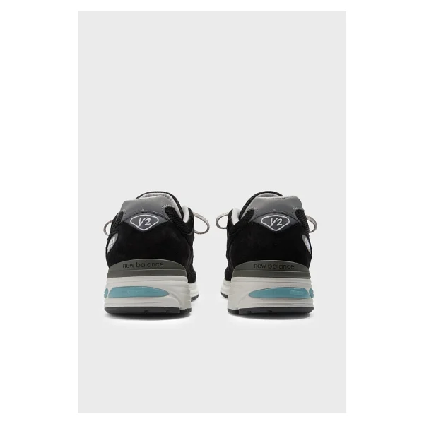 New Balance 991 U991BK2 Siyah Spor Ayakkabı - Görsel 6