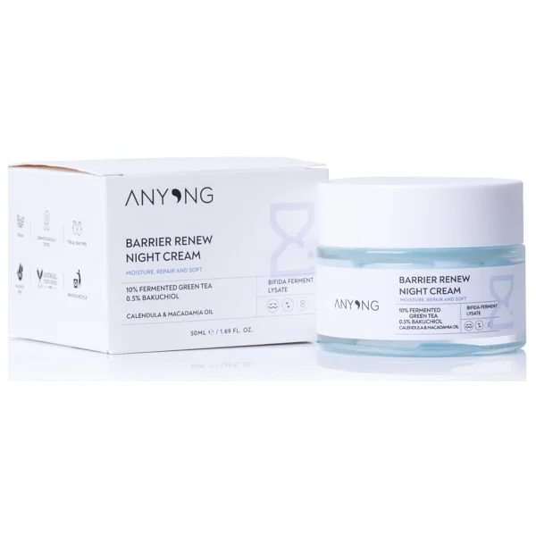 Anyong Bariyer Onarıcı, Yenileyici ve Yaşlanma Karşıtı 50 ml Gece Kremi - Görsel 2
