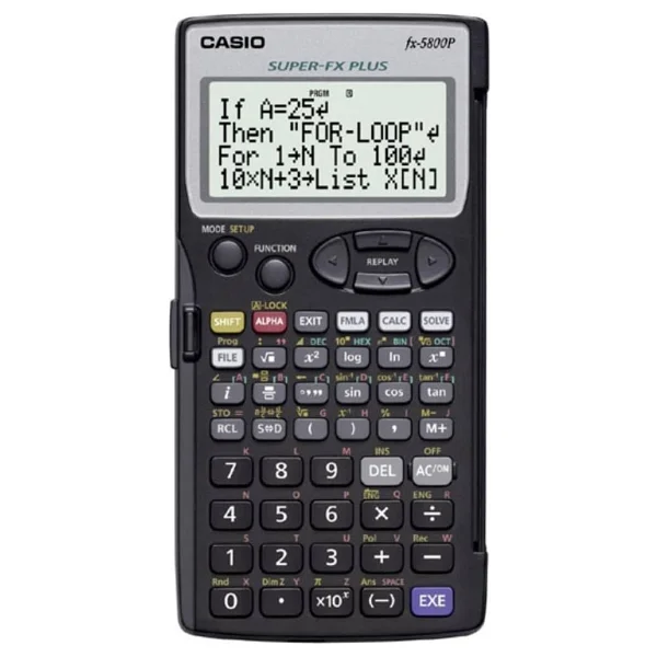 Casio FX-5800P 664 Fonksiyonlu Programlanabilir Bilimsel Hesap Makinesi - Görsel 6