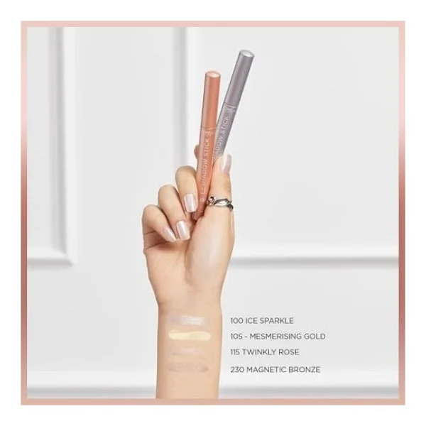 L'Oreal Paris Le Shadow 115 Twinkly Rose Stick Far - Görsel 7