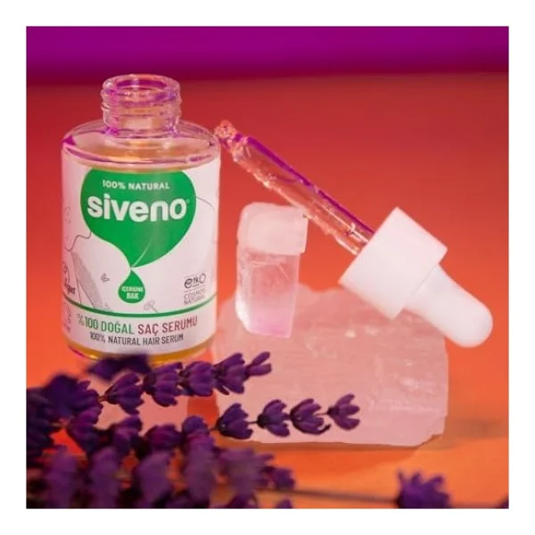 Siveno %100 Doğal 30 ml Saç Serumu - Görsel 5