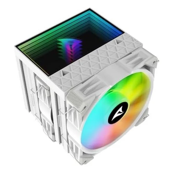 Sharkoon Fan CPU Fan AMD/Intel RGB A60 RGB White - Görsel 2