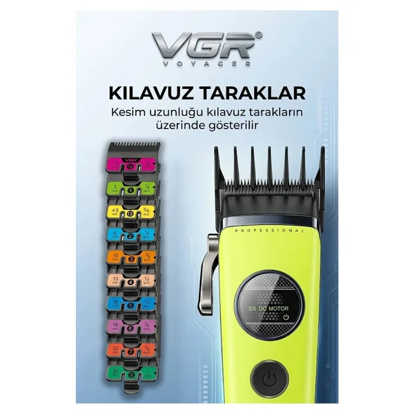 Vgr V-880C Saç Kesme Makinesi - Görsel 4