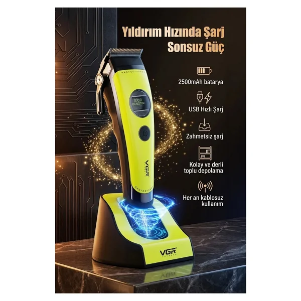 Vgr V-880C Saç Kesme Makinesi - Görsel 7