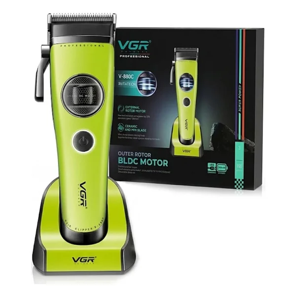 Vgr V-880C Beyaz Saç Kesme Makinesi - Görsel 10