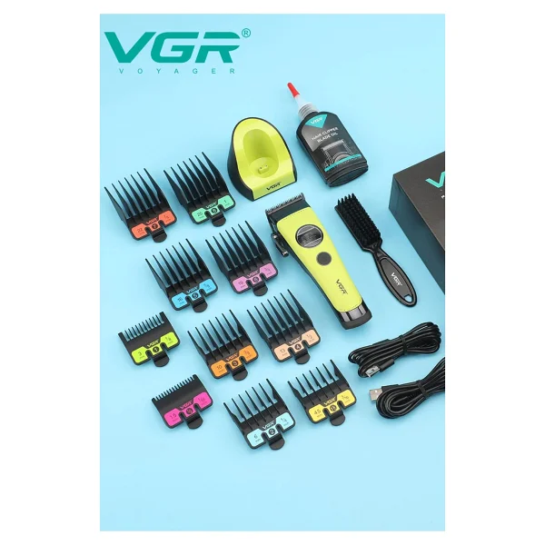 Vgr V-880C Yeşil Saç Kesme Makinesi - Görsel 8