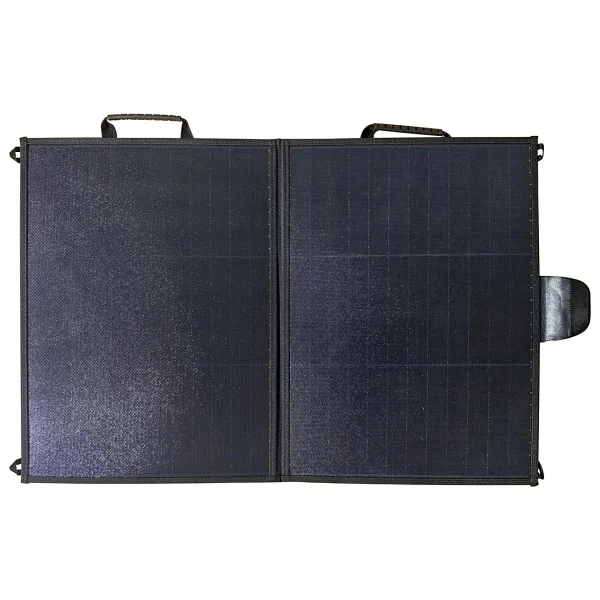 Bix 100W Katlanabilir Taşınabilir Solar Şarj Paneli USB-A Type-C DC Çıkışlı Power Station Uyumlu Outdoor Kamp Karavan Güneş Paneli Konnektör Kit Dahil - Görsel 7