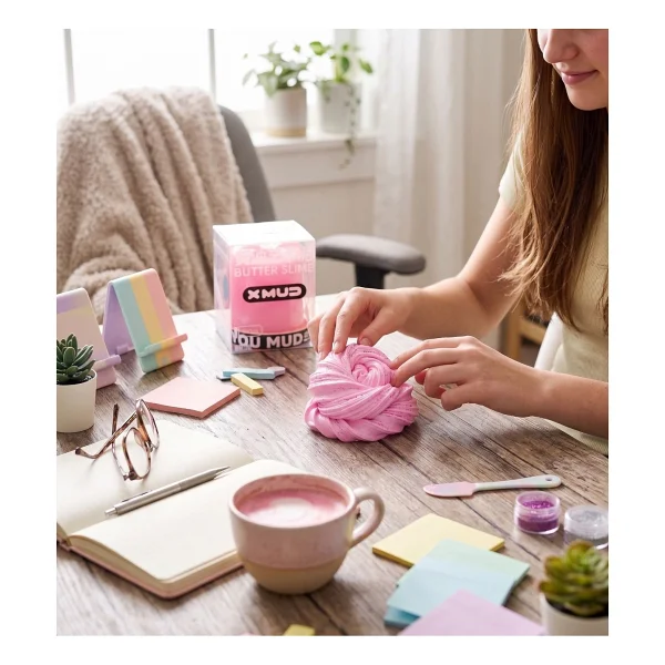 x Mud Butter Slime Sakura 2002 - Açık Pembe - Görsel 4