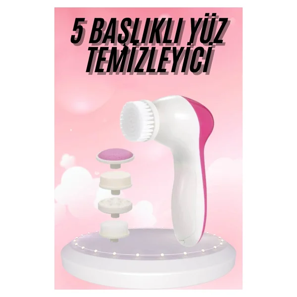 5 Başlıklı Titreşimli Cilt Temizleme Seti Canlandırıcı ve Onarıcı ( Lisinya ) - Görsel 6