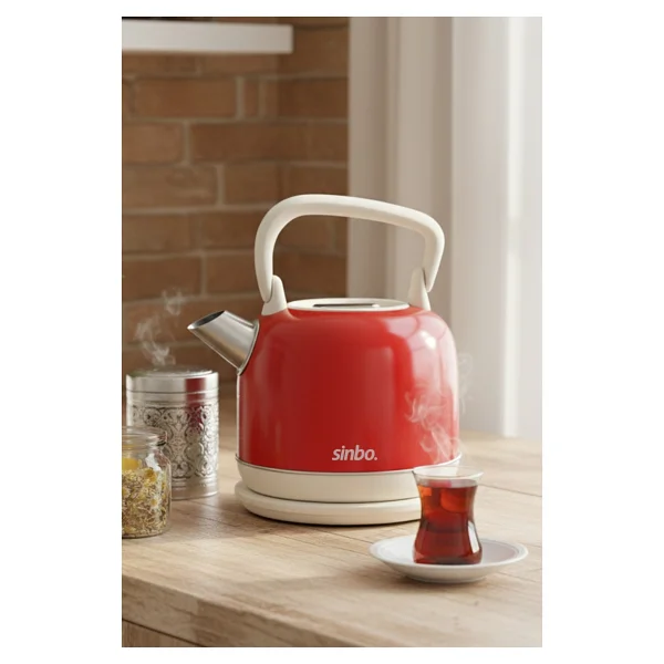 Sinbo SK-8035 Kırmızı 1800 W 2.2 lt Kettle - Görsel 2