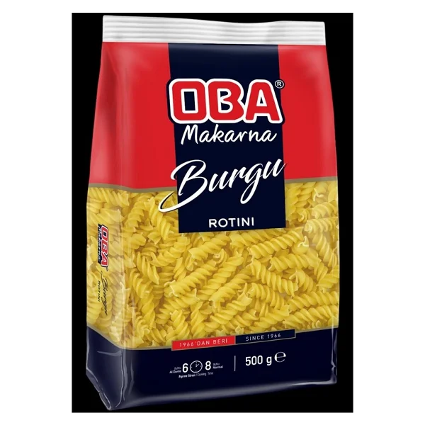 Oba Burgu Makarna 500 gr - Görsel 5