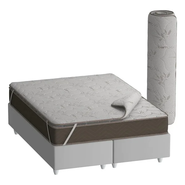 Mobpazar Full Ortopedik Bamboo Yatak Pedi 90X190 Cm,yatak Şiltesi,topper - 90 x 190 cm - Görsel 7