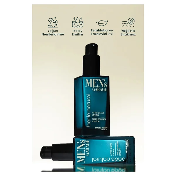 Bade Natural Men's Garage 50 ml Tıraş Sonrası Losyon - Görsel 2
