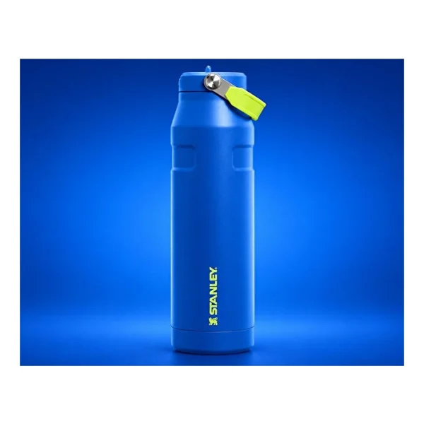 Stanley The Iceflow Flip Straw 2.0 Lacivert-Sarı 1.06 lt Pipetli Termos Bardak - Görsel 7
