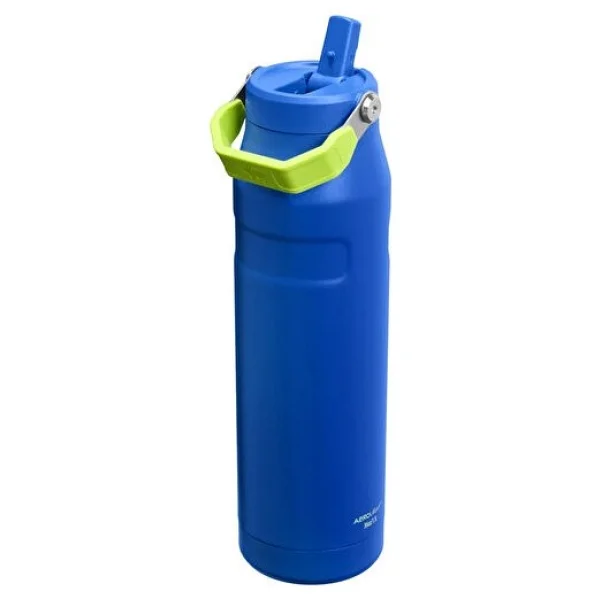 Stanley The Iceflow Flip Straw 2.0 Lacivert-Sarı 1.06 lt Pipetli Termos Bardak - Görsel 8