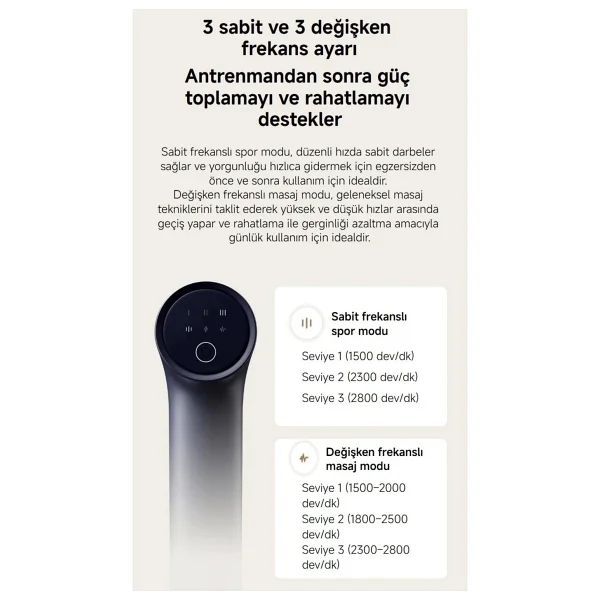 Xiaomi Massage Gun 2 Masaj Aleti - Görsel 2