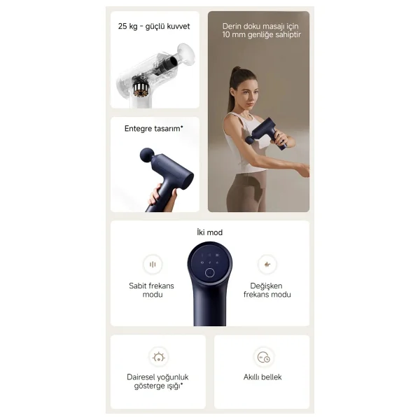 Xiaomi Massage Gun 2 Masaj Aleti - Görsel 3