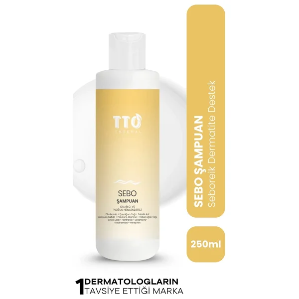 Tto Thermal Sebo Şampuan 250 Ml - Onarıcı ve Yoğun Nemlendiricili Kepek ve Egzama Karşıtı - Görsel 9