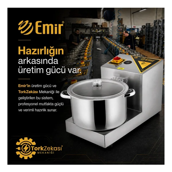 Gold Soğan Doğrama Makinesi Makinası Büyük Boy 13 Lt - Görsel 5