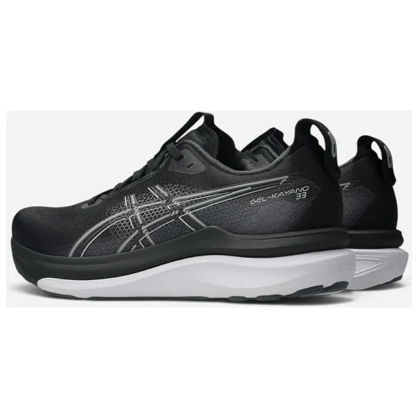 Asics Gel-Kayano 33 1011C167-002 Siyah-Beyaz Erkek Koşu Ayakkabısı - Görsel 5