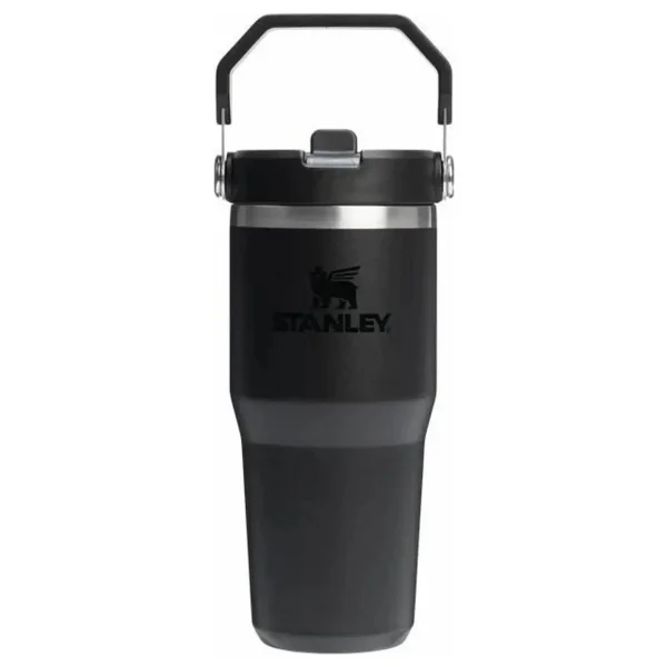 Stanley The Iceflow Flip Straw Siyah 0.41 lt Pipetli Termos Bardak - Görsel 2