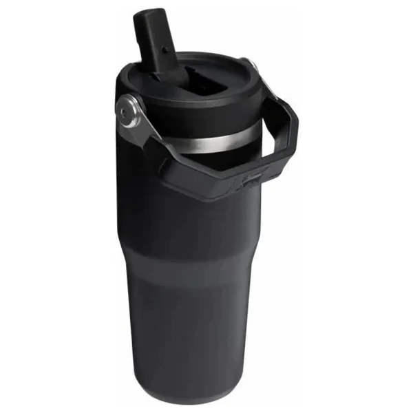 Stanley The Iceflow Flip Straw Siyah 0.41 lt Pipetli Termos Bardak - Görsel 3