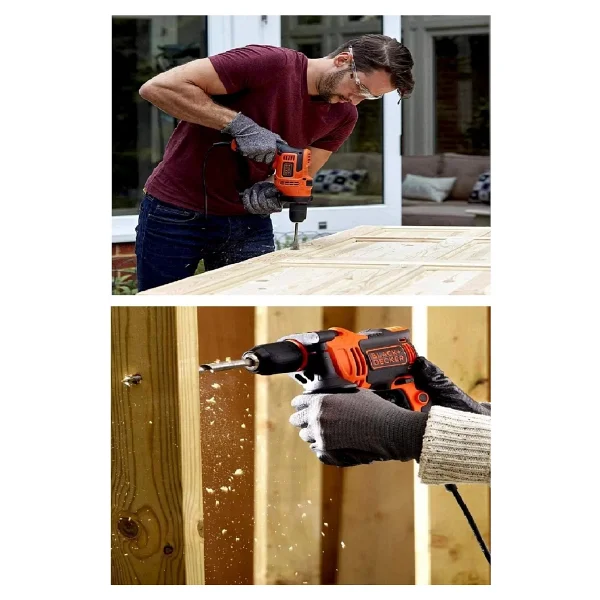 Black+Decker BEH550 550 W Darbeli Matkap - Görsel 4