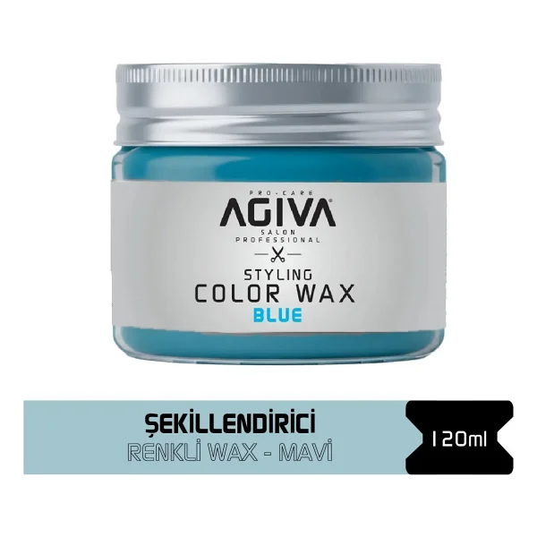 Agiva Renkli Color Wax 120 gr 04 Mavi - Görsel 4