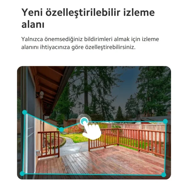 Xiaomi Smart Doorbell 3 2K Wi-Fi Kapı Zili - Görsel 6