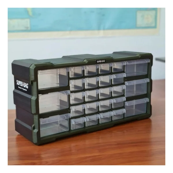 Süper Bag ASR-6004 26'lı Yatay Mono Çekmeceli Organizer - Görsel 5