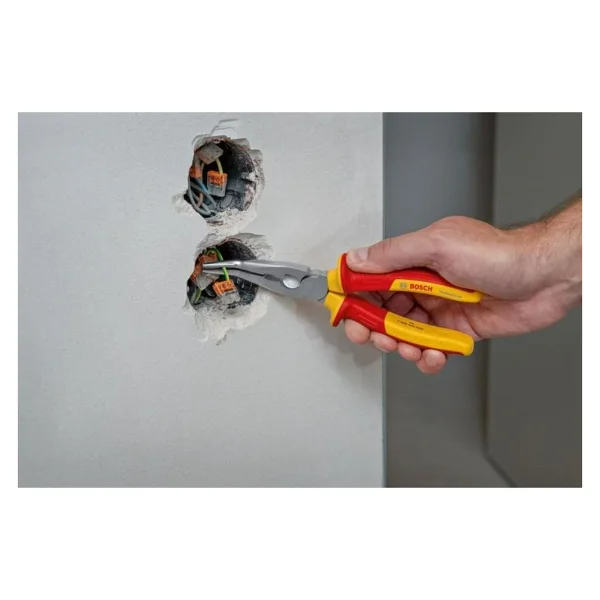 Bosch 1600A02NE4 200 mm VDE Eğri Ağız Kargaburun - Görsel 2