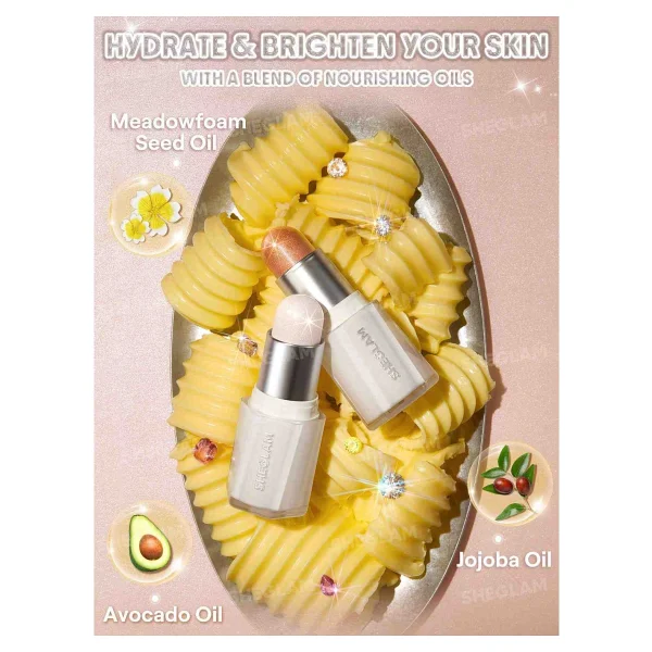 Sheglam Buttery Bling Gold Rings Stick Highlighter - Görsel 10