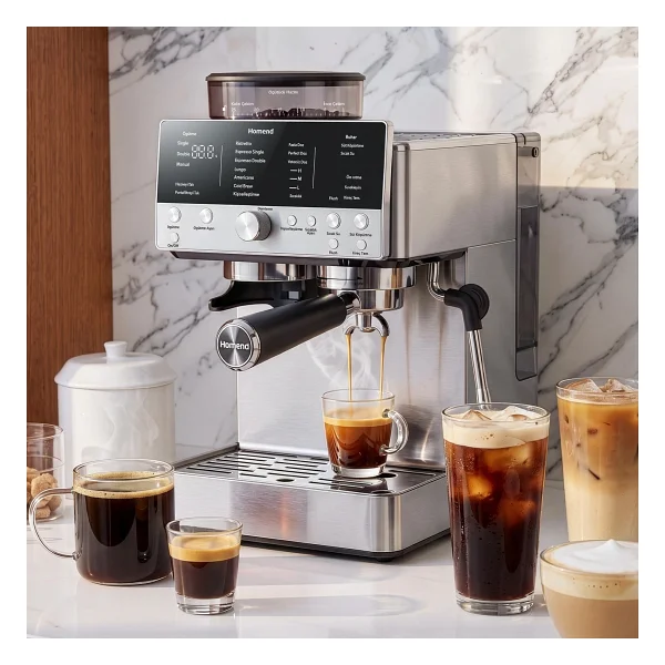 Homend Latteprimo 5017H Öğütücülü Espresso Makinesi - Görsel 9