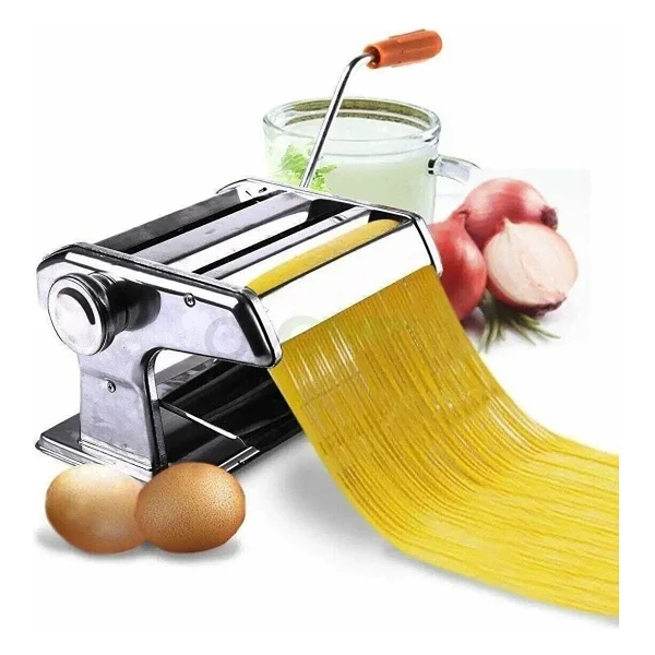 Depa Erişte Makarna Yapma Kesme Makinesi Hamur Lazanya Spagetti Raviolli Makinesi - Görsel 4
