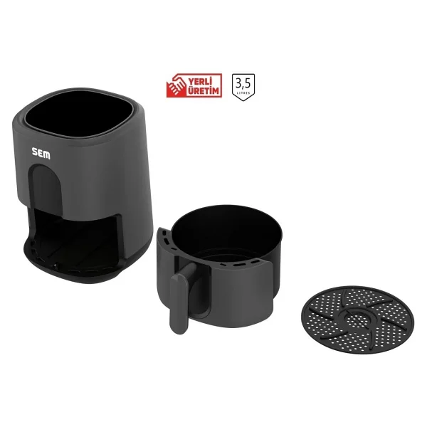 Sem Smart Midocook SC306 3.5 lt Yağsız Fritöz - Görsel 4