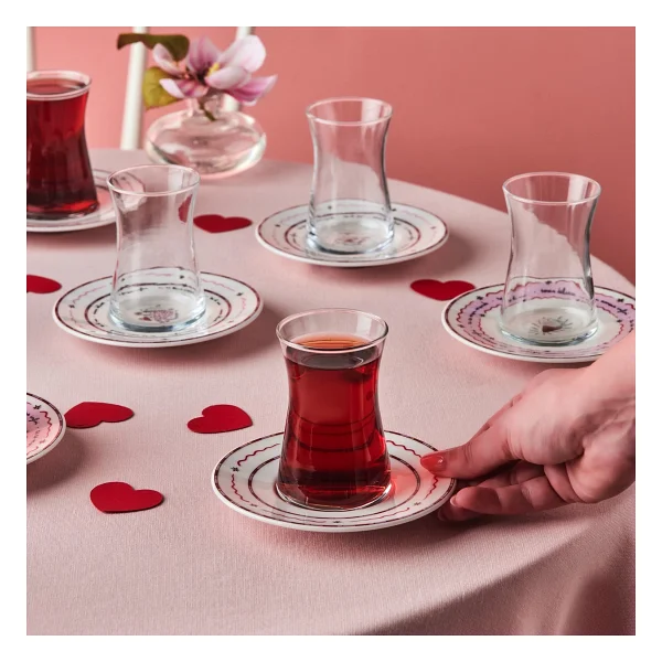 Karaca Toimoi 12 Parça 6 Kişilik Çay Seti - Görsel 2