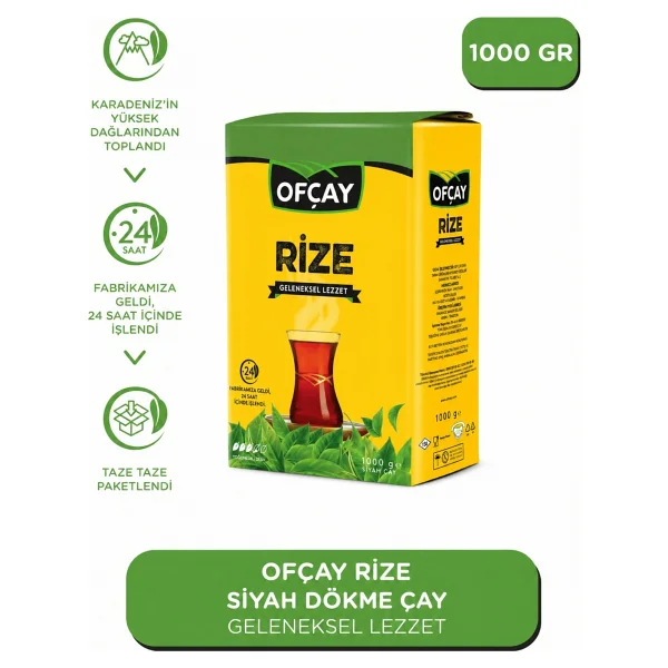 Ofçay Rize 1 kg Çay - Görsel 6
