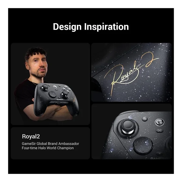 Gamesir G7 Pro 8K PC Royal2 Edition Kablolu/Kablosuz Oyun Kolu - Görsel 2