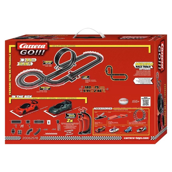 Carrera Go Ferrari Süper Araba Gücü 62578 - Görsel 2