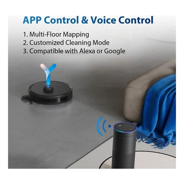Ecovacs Deebot Y1 Pro Plus Çöp İstasyonlu Akıllı Robot Süpürge - Görsel 2