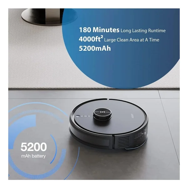 Ecovacs Deebot Y1 Pro Plus Çöp İstasyonlu Akıllı Robot Süpürge - Görsel 3