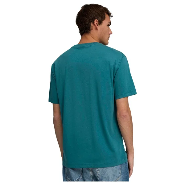 Puma Essentials Relaxed No. 1 Logo 689153-41 Mavi Kısa Kollu Bisiklet Yaka Erkek Tişört - Görsel 8
