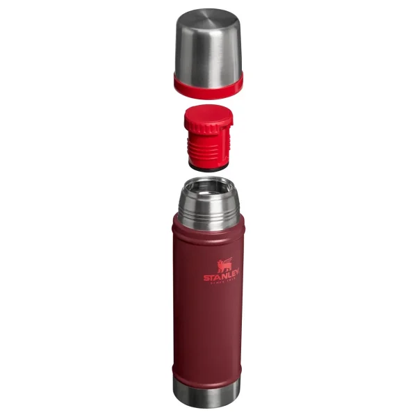Stanley Klasik Vakumlu Bordo 0.60 lt Çelik Termos - Görsel 3