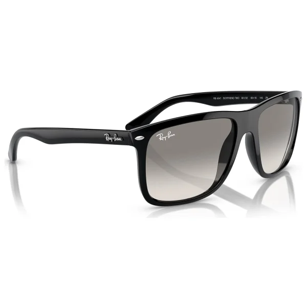 Ray-Ban Boyfriend Two 4547 601/32 Black-Light Grey Güneş Gözlüğü - Görsel 5