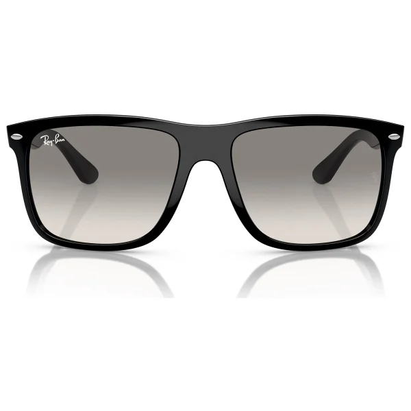 Ray-Ban Boyfriend Two 4547 601/32 Black-Light Grey Güneş Gözlüğü - Görsel 6