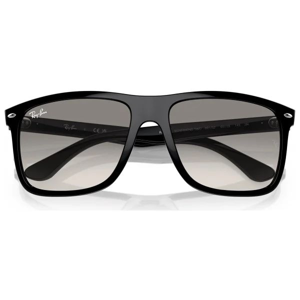 Ray-Ban Boyfriend Two 4547 601/32 Black-Light Grey Güneş Gözlüğü - Görsel 7